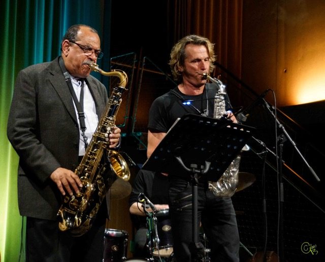 Ernie Watts und Stefan Fritz