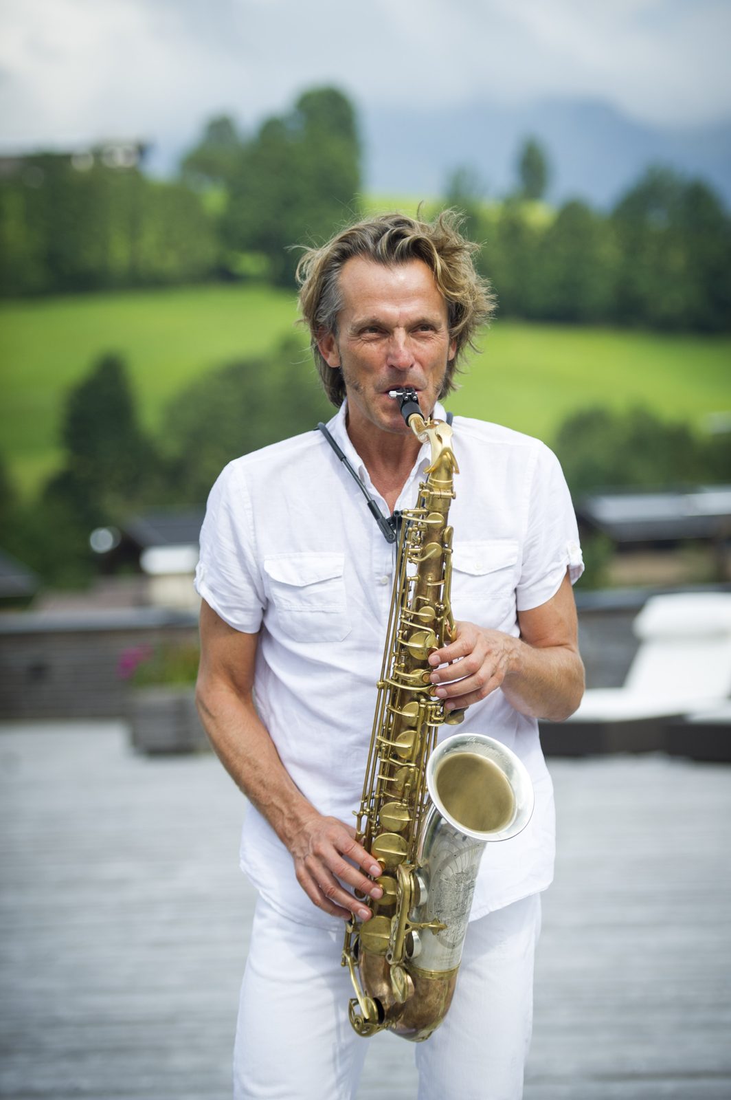 Stefan Fritz, Planet Music, mit Saxophon